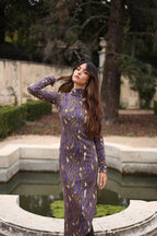 Vestido Midi Ernaux Purple
