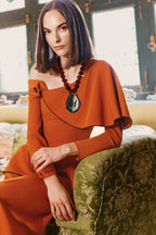 Vestido Midi Condotti Ambar