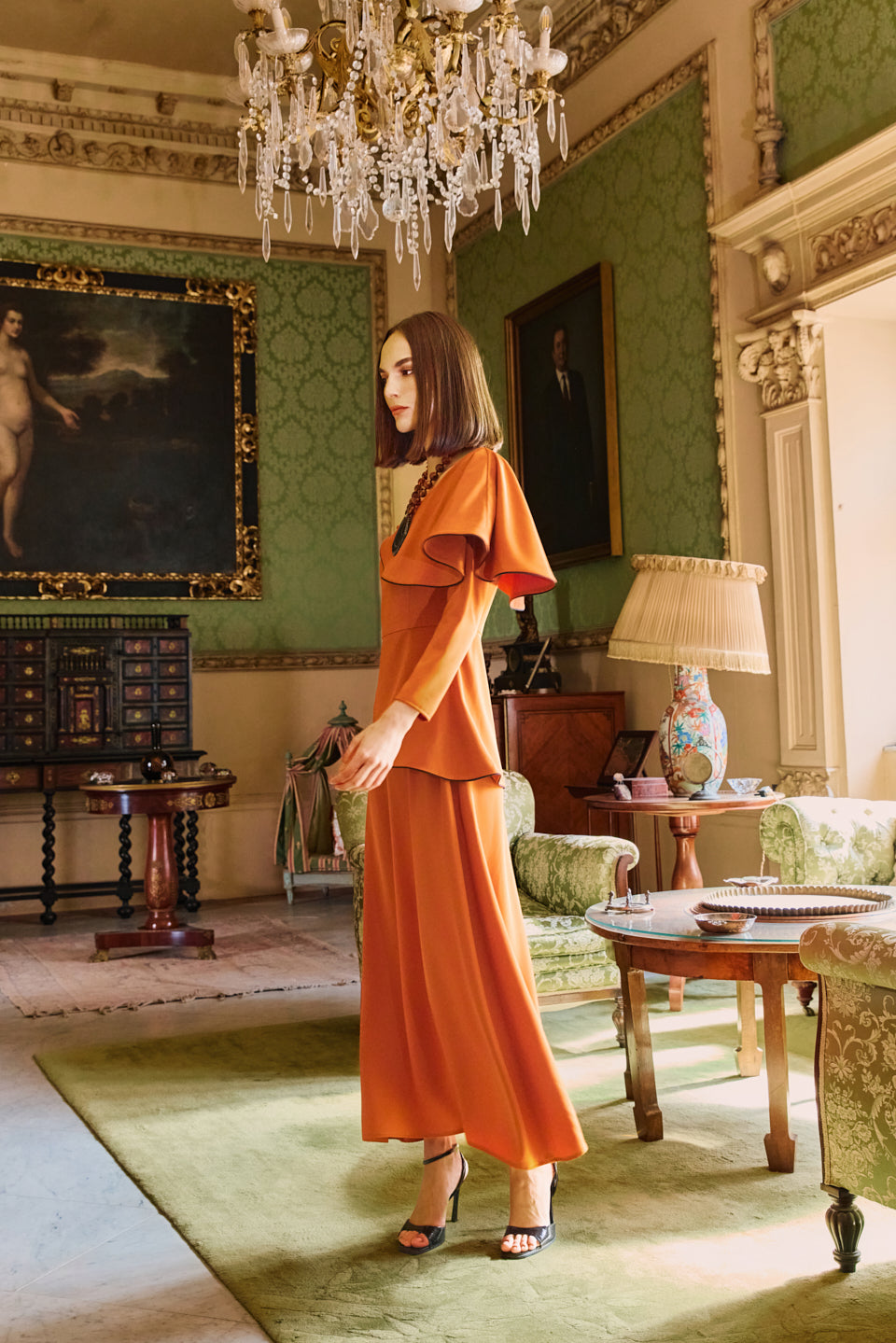 Vestido Midi Condotti Ambar