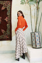 Falda Midi Tribeca Rayas