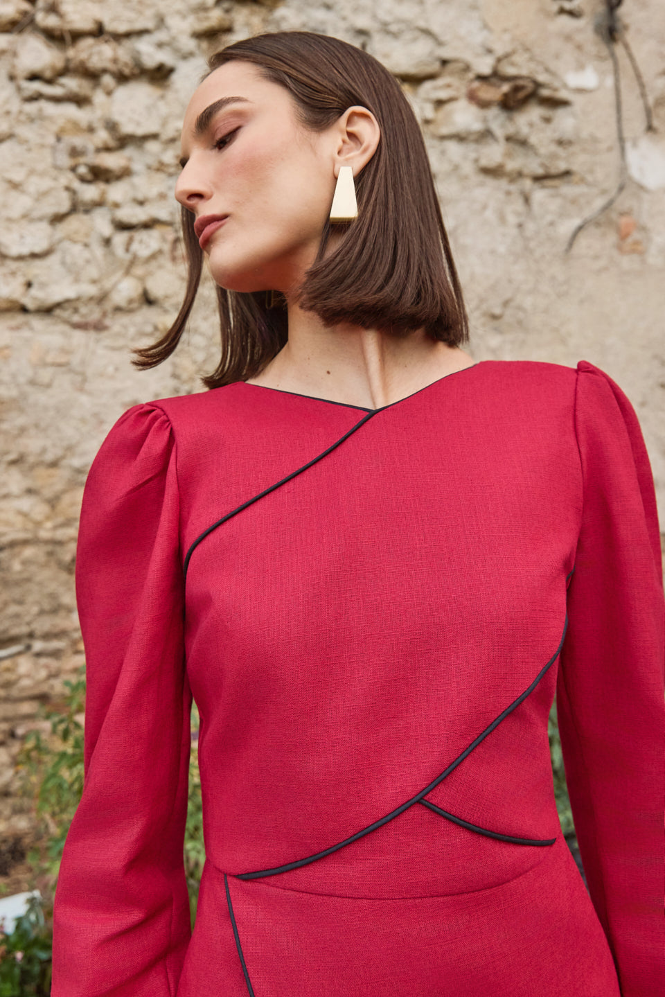 Haut Chelsea Rouge foncé