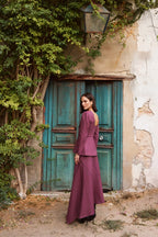 Falda Midi Tribeca Old Purple