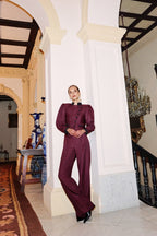 Chaqueta Mayfair Bordeaux