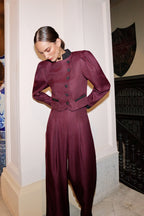 Chaqueta Mayfair Bordeaux