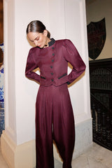 Veste Mayfair Bordeaux