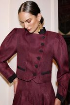 Chaqueta Mayfair Bordeaux