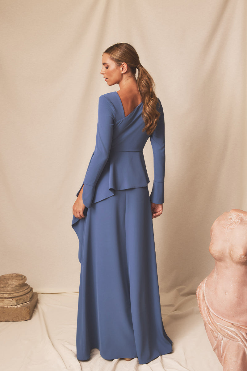 Vestido largo Albor Azure
