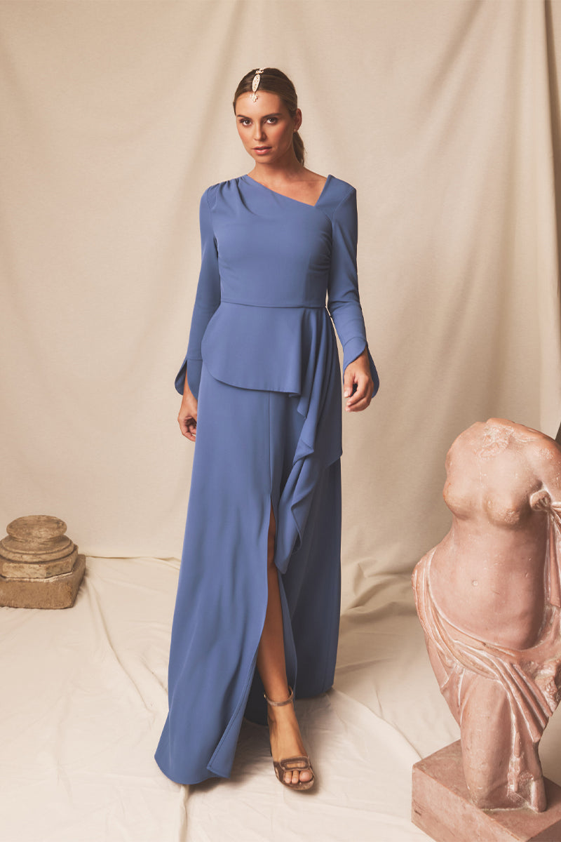 Vestido largo Albor Azure