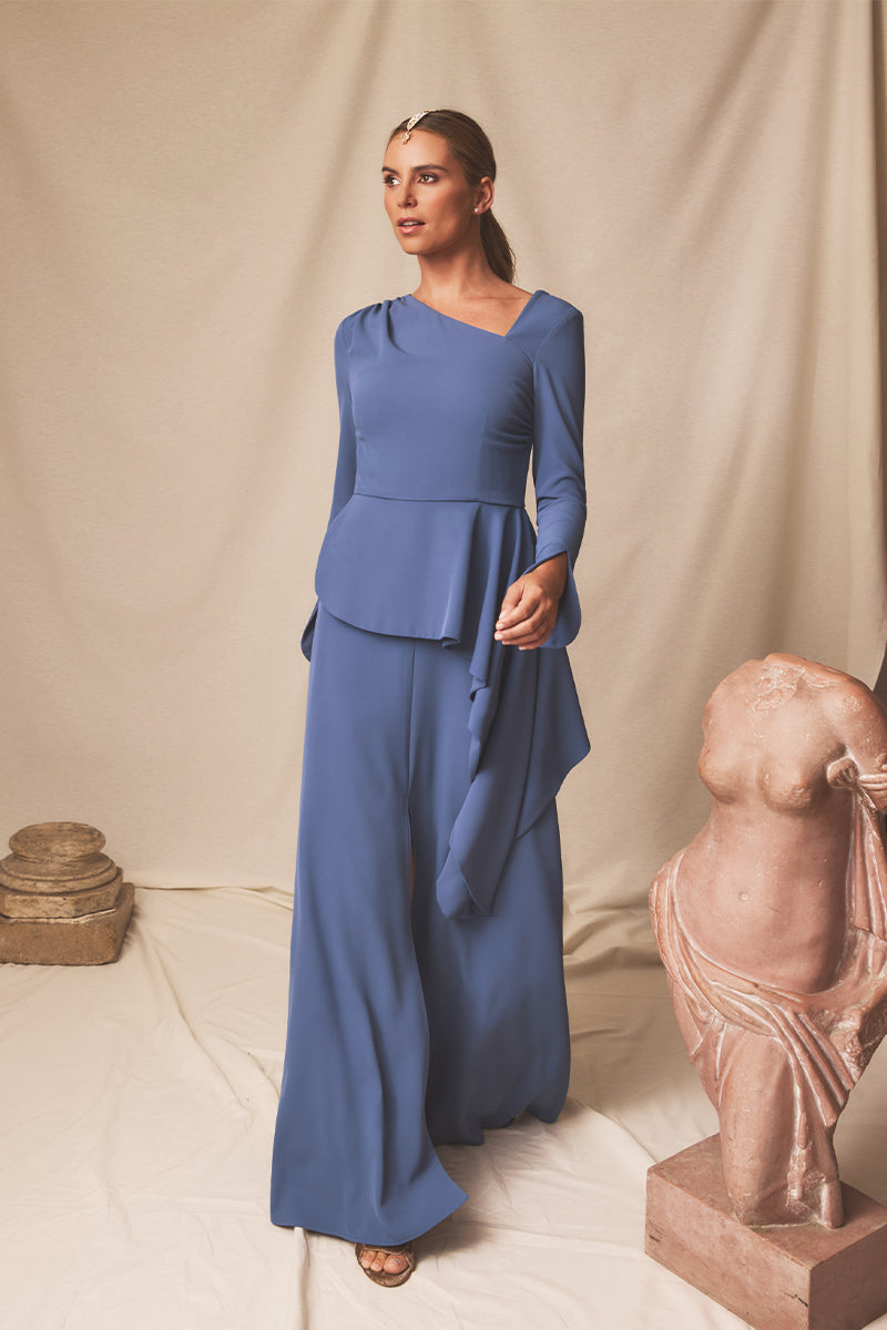 Vestido largo Albor Azure