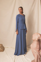 Vestido largo Albor Azure