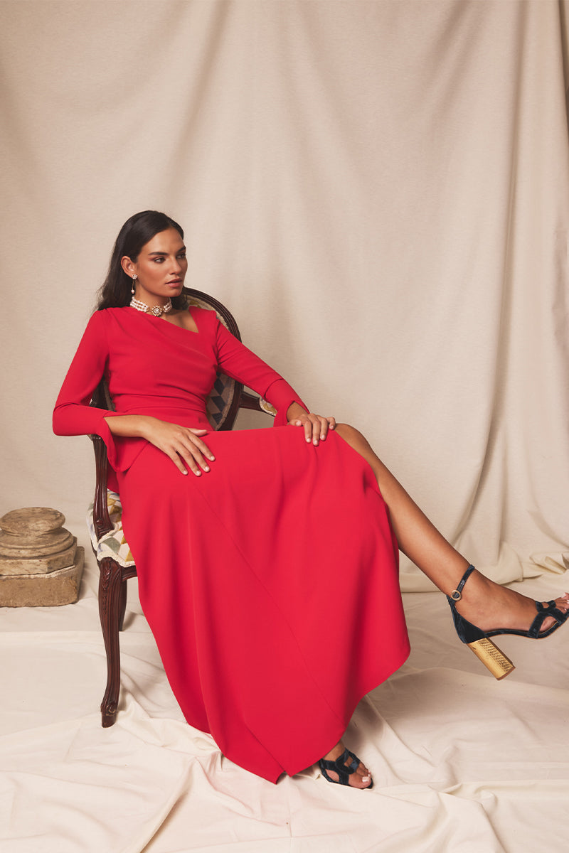 Vestido largo Albor Rouge