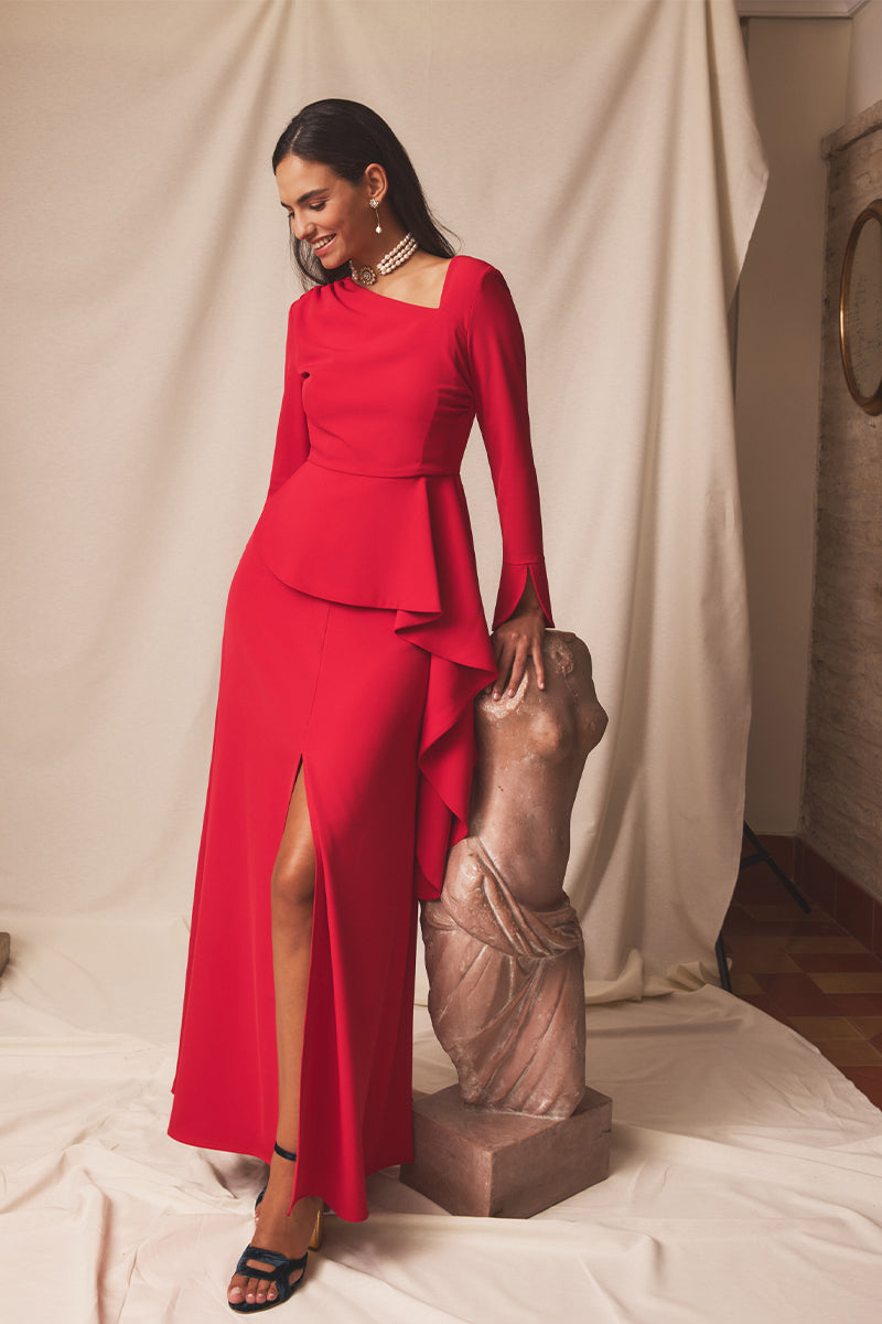Vestido largo Albor Rouge