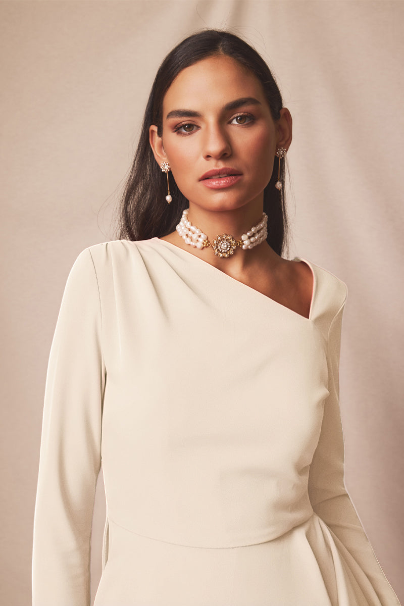 Vestido Albor Ivory