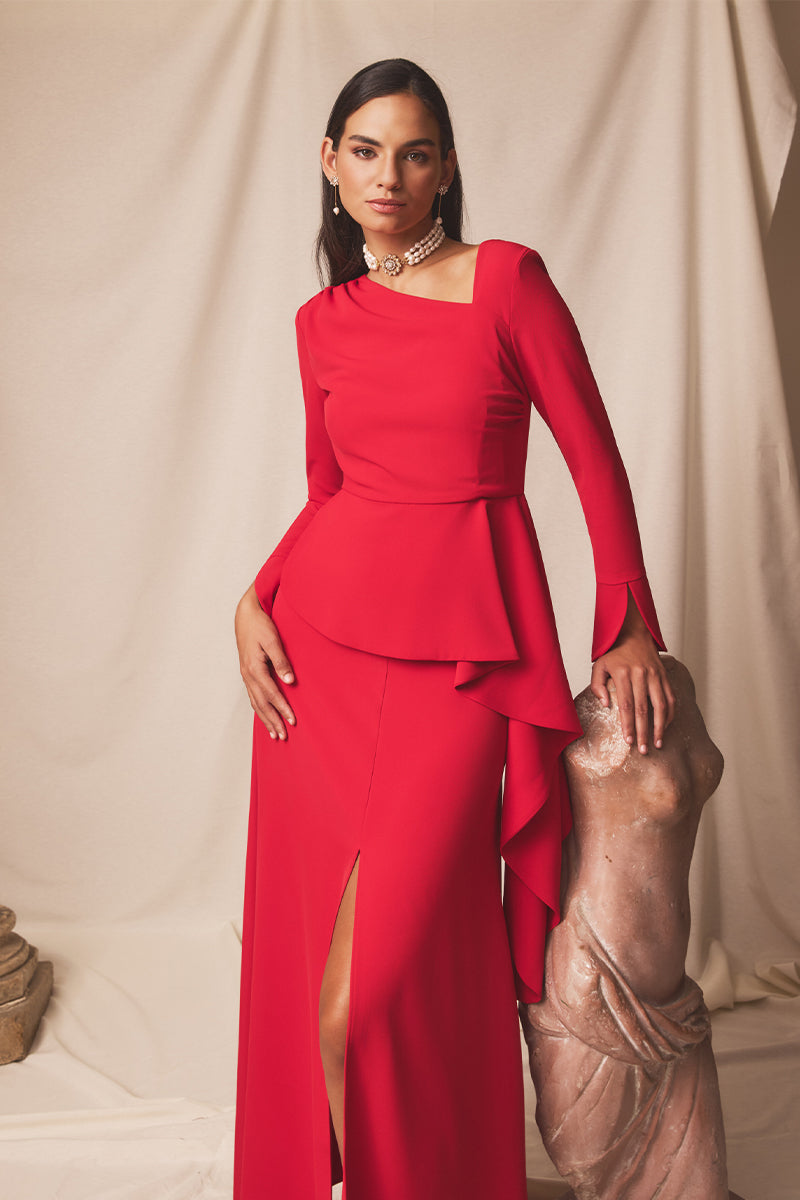 Vestido largo Albor Rouge