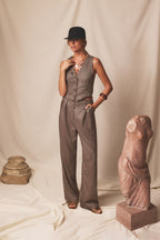 Pantalón Aura Espiga Brown