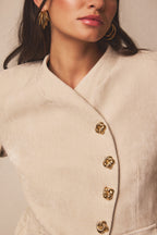 Chaqueta Borea Ivory