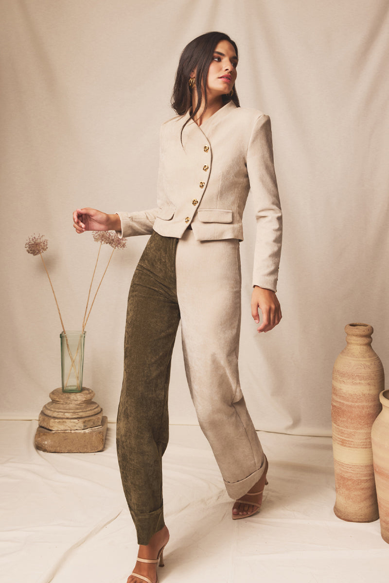 Chaqueta Borea Ivory