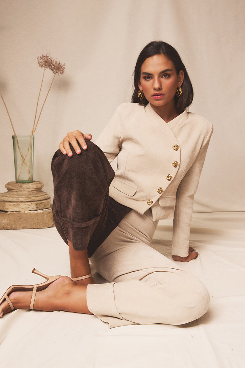 Chaqueta Borea Ivory