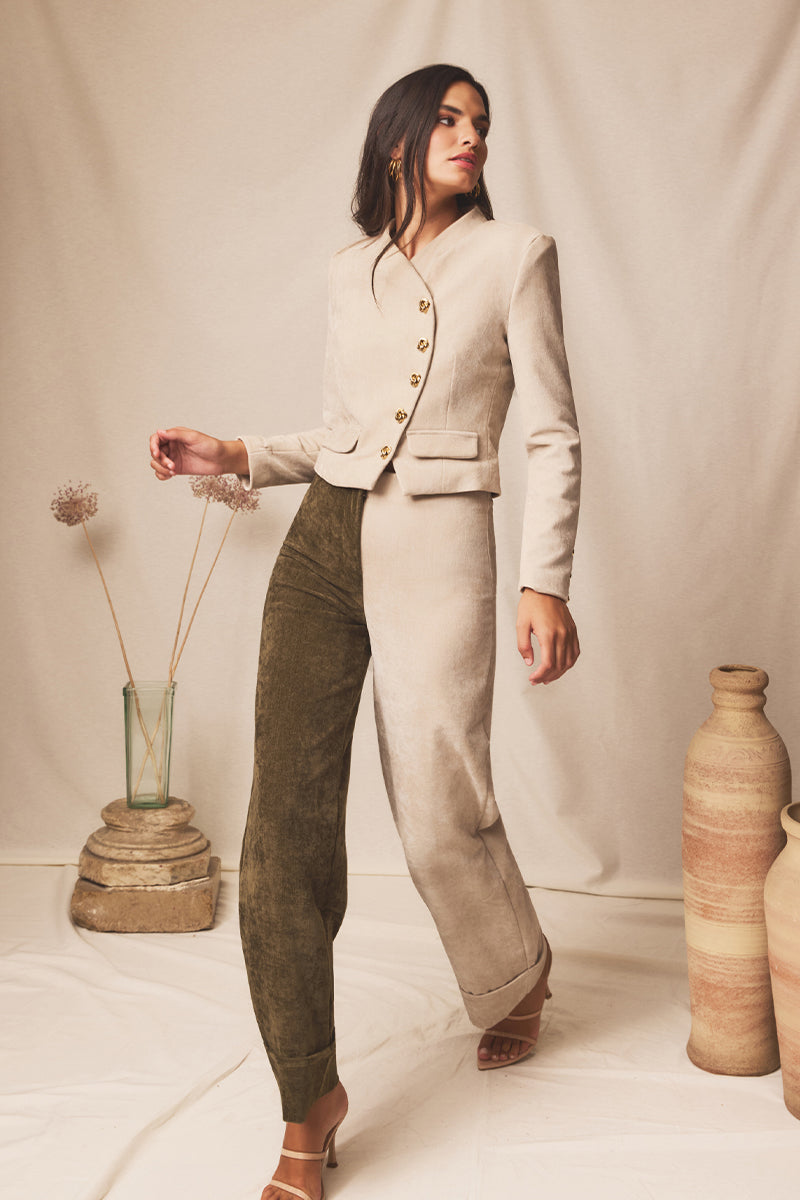 Pantalón Lumen Moss & Ivory