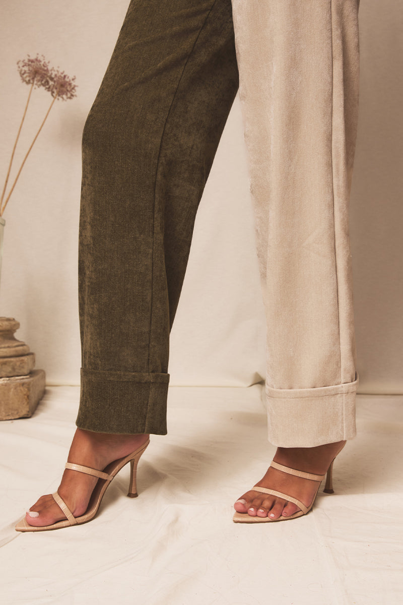 Pantalón Lumen Moss & Ivory