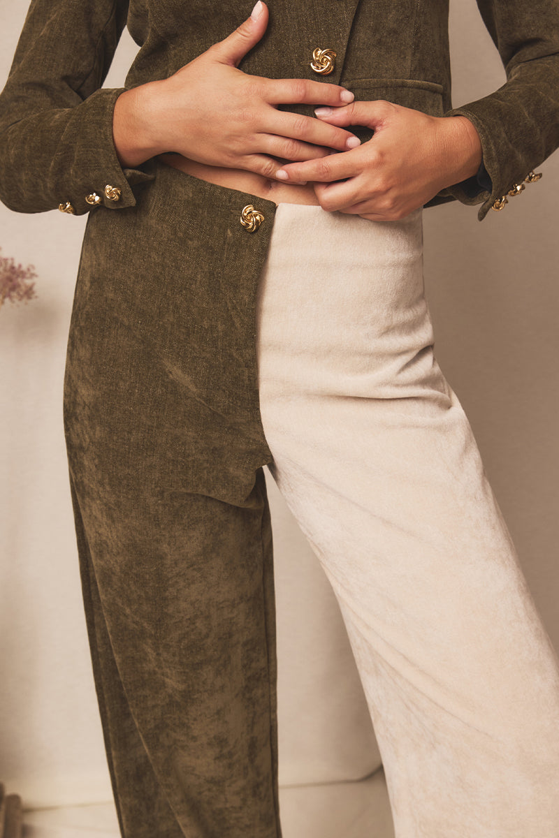 Pantalón Lumen Moss & Ivory