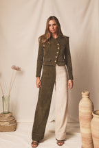 Pantalón Lumen Moss & Ivory