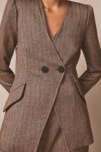 Chaqueta Nebra Espiga Brown