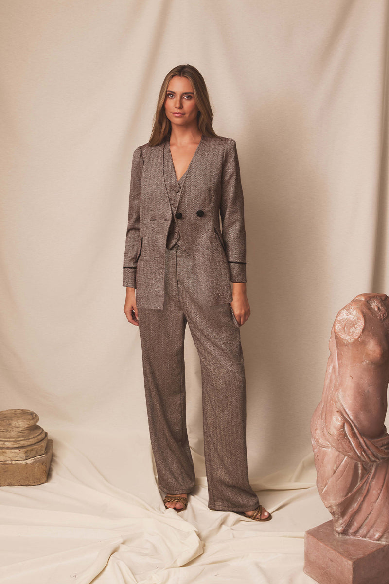 Chaqueta Nebra Espiga Brown