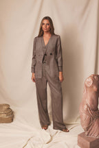 Chaqueta Nebra Espiga Brown