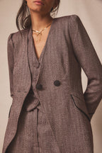 Chaqueta Nebra Espiga Bordeaux