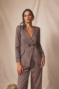 Chaqueta Nebra Espiga Bordeaux