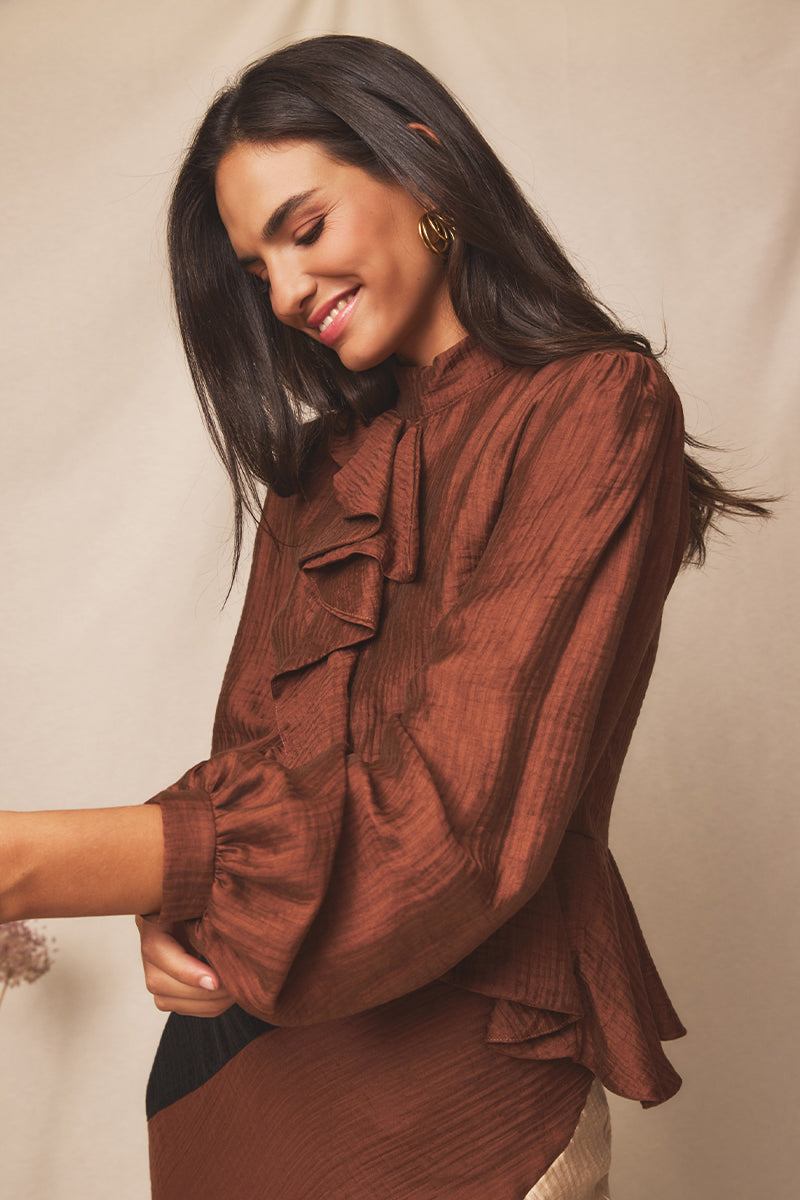 Blusa Sylen Brown