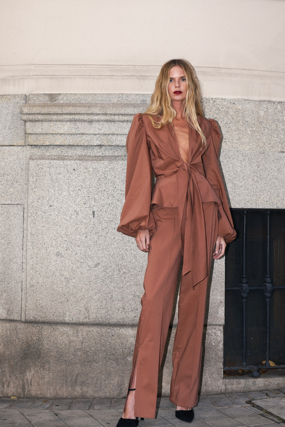 Pantalon Alfiz Chocolat