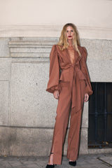 Pantalon Alfiz Chocolat