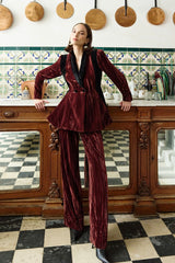 Chaqueta Parioli Chocolat