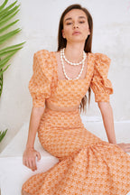 Falda Coupas Geometric