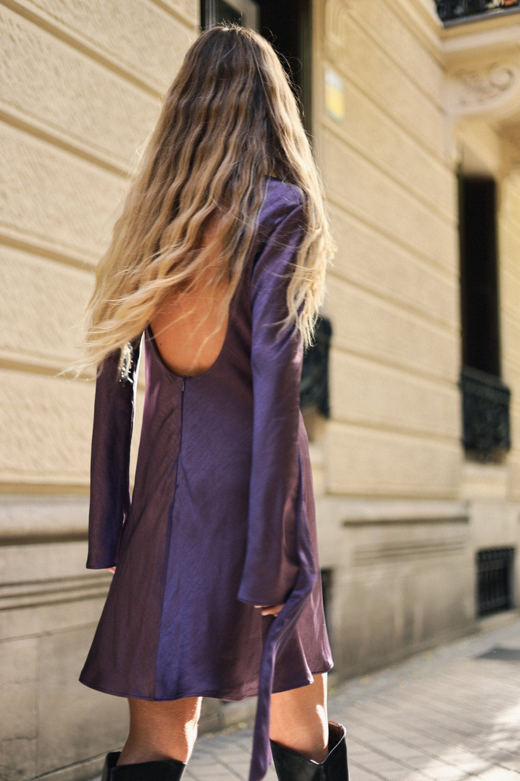 Vestido Mini Candle Mauve