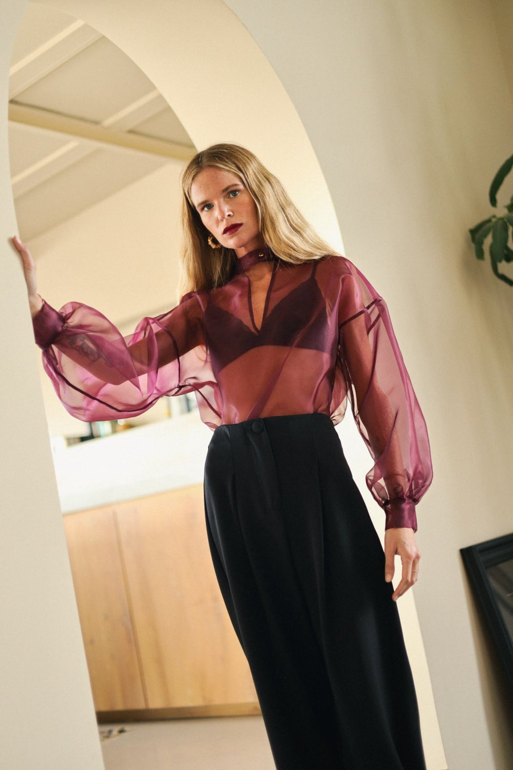 Calças pretas Buck