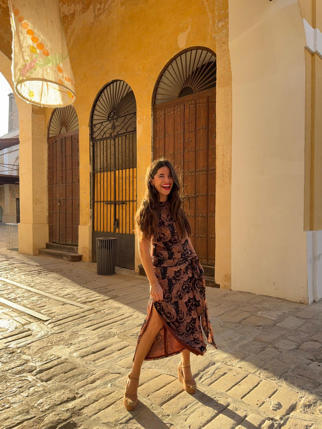 Vestido Midi Mansonia Gasa Cashmere