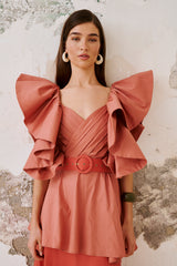 Top Bouquet Peach