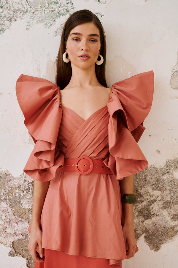 Top Bouquet Peach