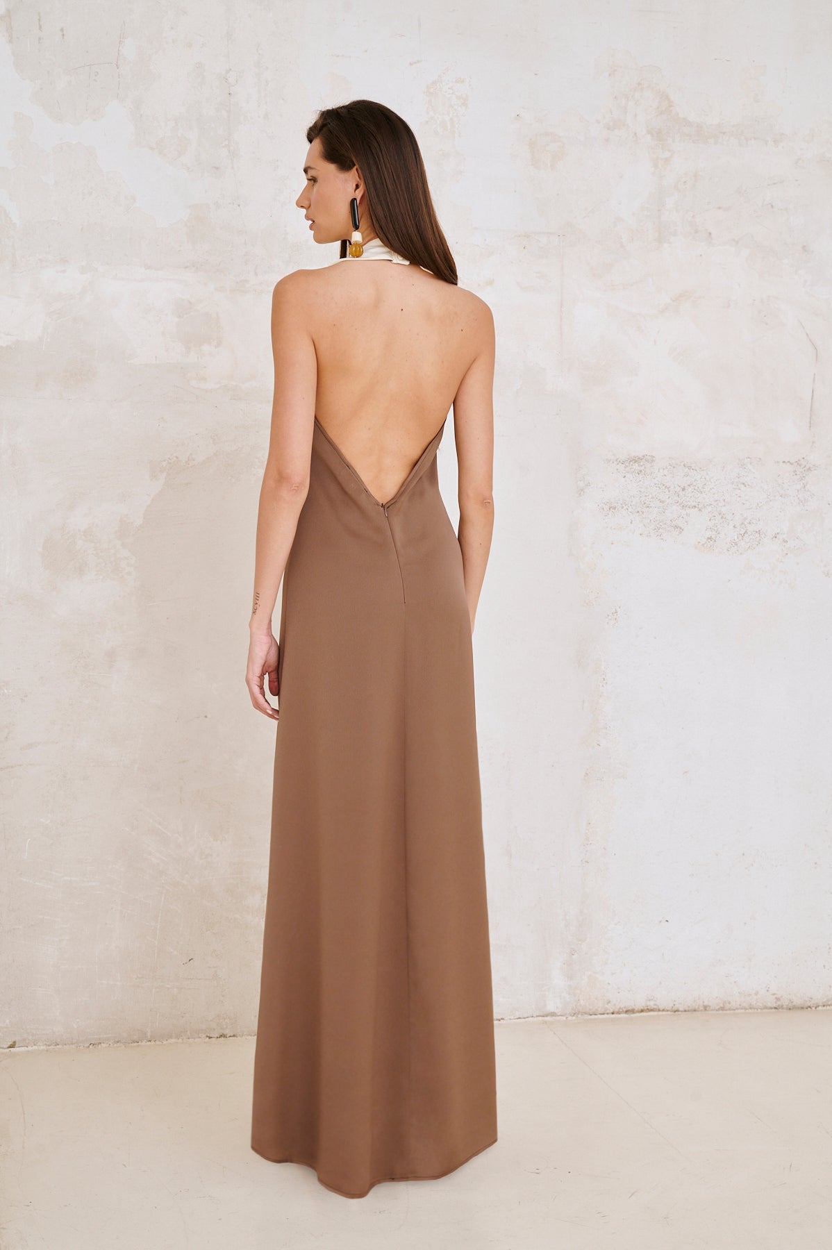 Vestido Largo Beaumé Smoke