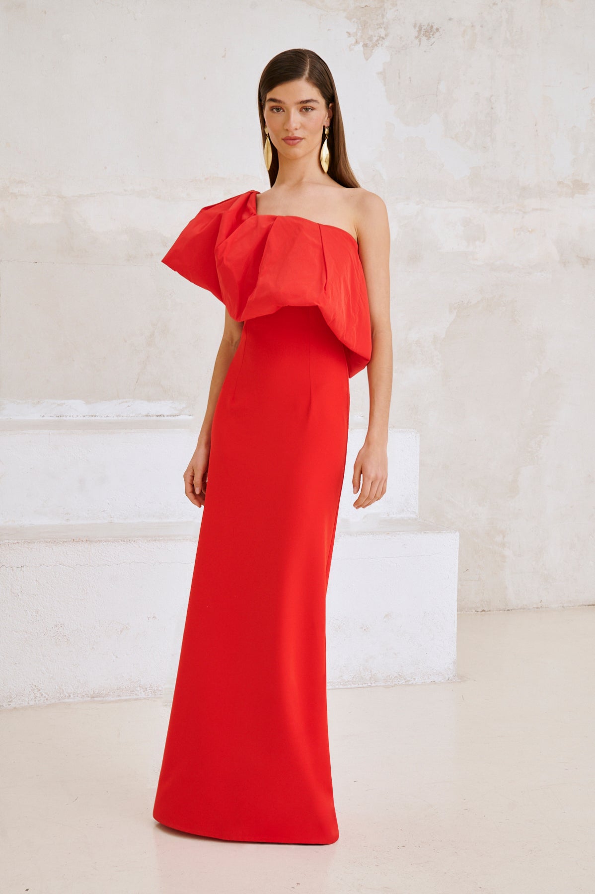 Vestido Largo Godello Red