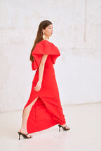 Vestido Largo Godello Red