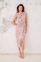 Vestido Midi Syrah Lilac