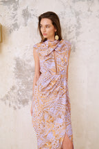 Vestido Midi Syrah Lilac