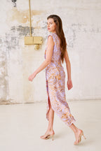 Vestido Midi Syrah Lilac