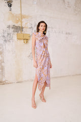 Vestido Midi Syrah Lilac