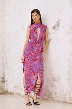 Vestido Syrah Red