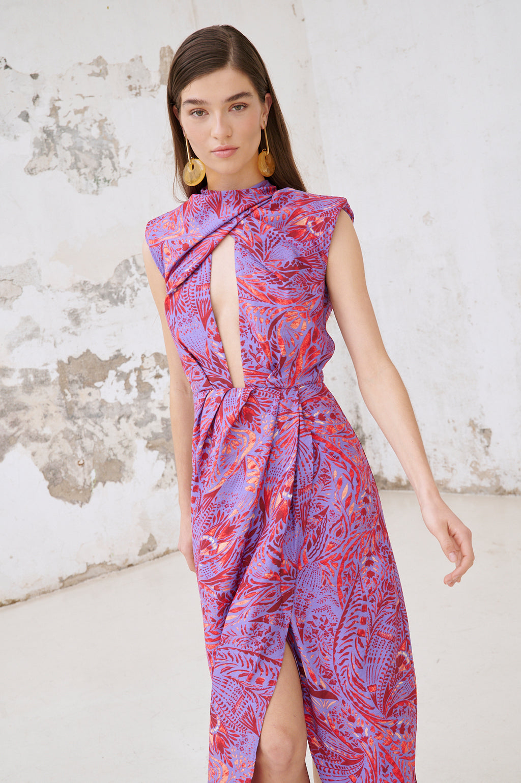 Vestido Syrah Red